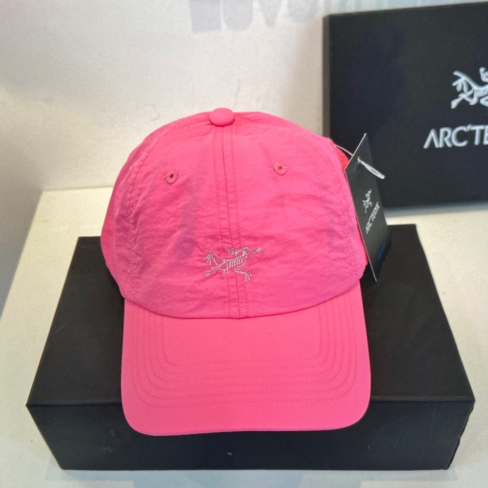 Arc'teryx Hot Pink Six-Panel Baseball Cap